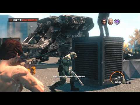 Saints Row The Third: Co-Op Walkthrough - Part 22 - 5 STARS BABY
