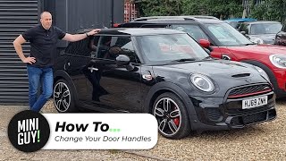 Download lagu How To Remove Mini Door Handles And Swap Handles From Chrome To Black mp3