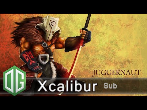 OG.Xcalibur Juggernaut Gameplay - Ranked Match - OG Dota 2