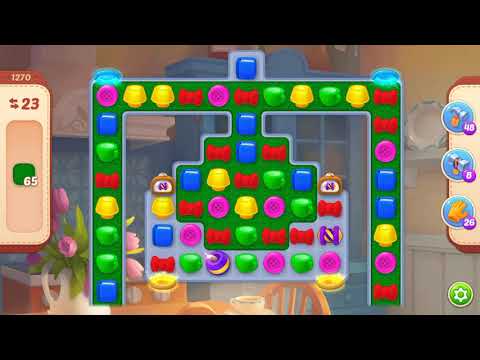 Homescapes Level 1270 With No Boosters