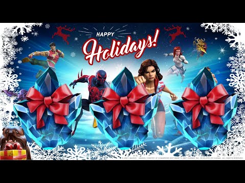 Christmas Greater Gifting Crystal Opening! 35+ GGC's! Whaling Out! - Marvel Contest of Champions