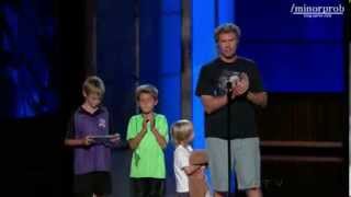 Will Ferrell showed up with his kids at Emmys 2013