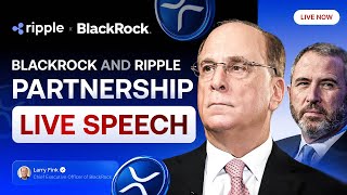 Download the video "LIVE: BlackRock confirms partnership with Ripple! This Speech Is a Game Changer for XRP!"