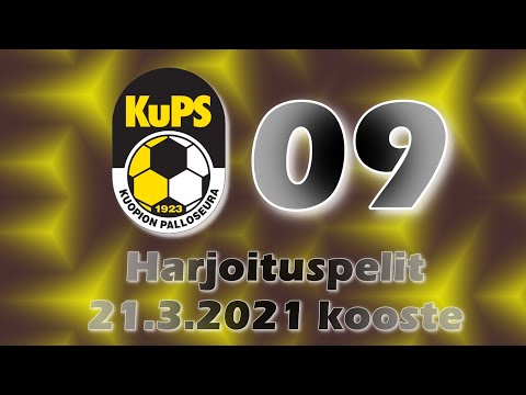 KuPS 09 harjoituspelit 21.3.2021 kooste