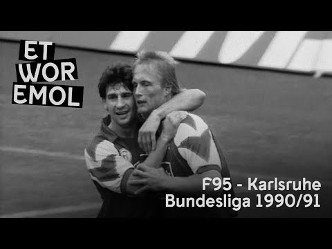 ET WOR EMOL | Fortuna Düsseldorf vs. Karlsruher SC 1990/91 | F95-Historie