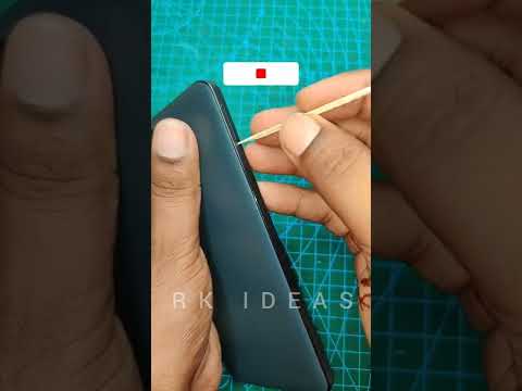 😳 Mobile Sim ejected with toothpick #rkideas #shorts
