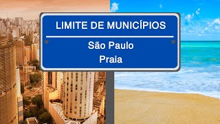 SÃO PAULO DO LADO DA PRAIA? OS LIMITES DE SP COM ITANHAÉM E SÃO VICENTE