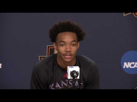 Graham & Lucas NCAA Sweet 16 Press Conference // Kansas Basketball // 3.22.2017