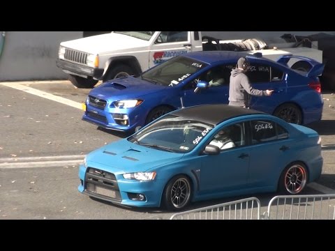 New Sti vs EVO X GSR