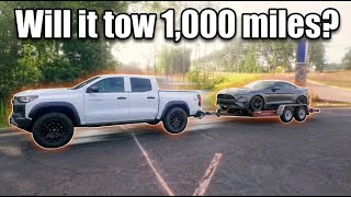 I towed my Mustang GT 1,000 miles in a week-here's what happened