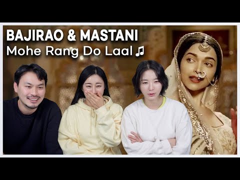 (Eng subs) Actor and Actress React to Mohe Rang Do Laal | Bajirao Mastani | Ranveer & Deepika