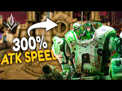 BROKEN 300% Attack Speed Howitzer Build - Predecessor Gameplay