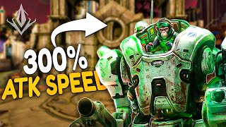 BROKEN 300% Attack Speed Howitzer Build - Predecessor Gameplay