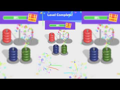 Hoop Sort Puzzle 3D Color Sort video thumbnail