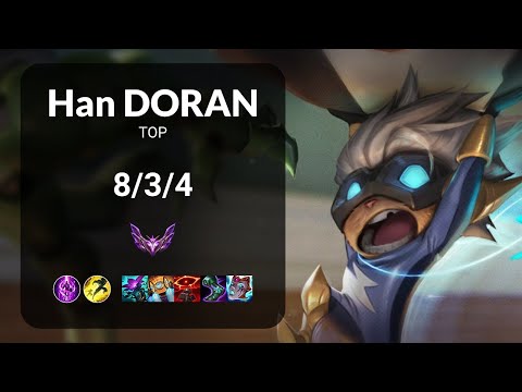 Han Doran Kennen vs K'Sante TOP - KR  Patch 14.15