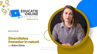 Diversitatea frunzelor în natură
