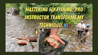 Mastering Fly Fishing: Pro Instructor Transforms My Technique! 🎣#flyfishing #newmexico  #pecos