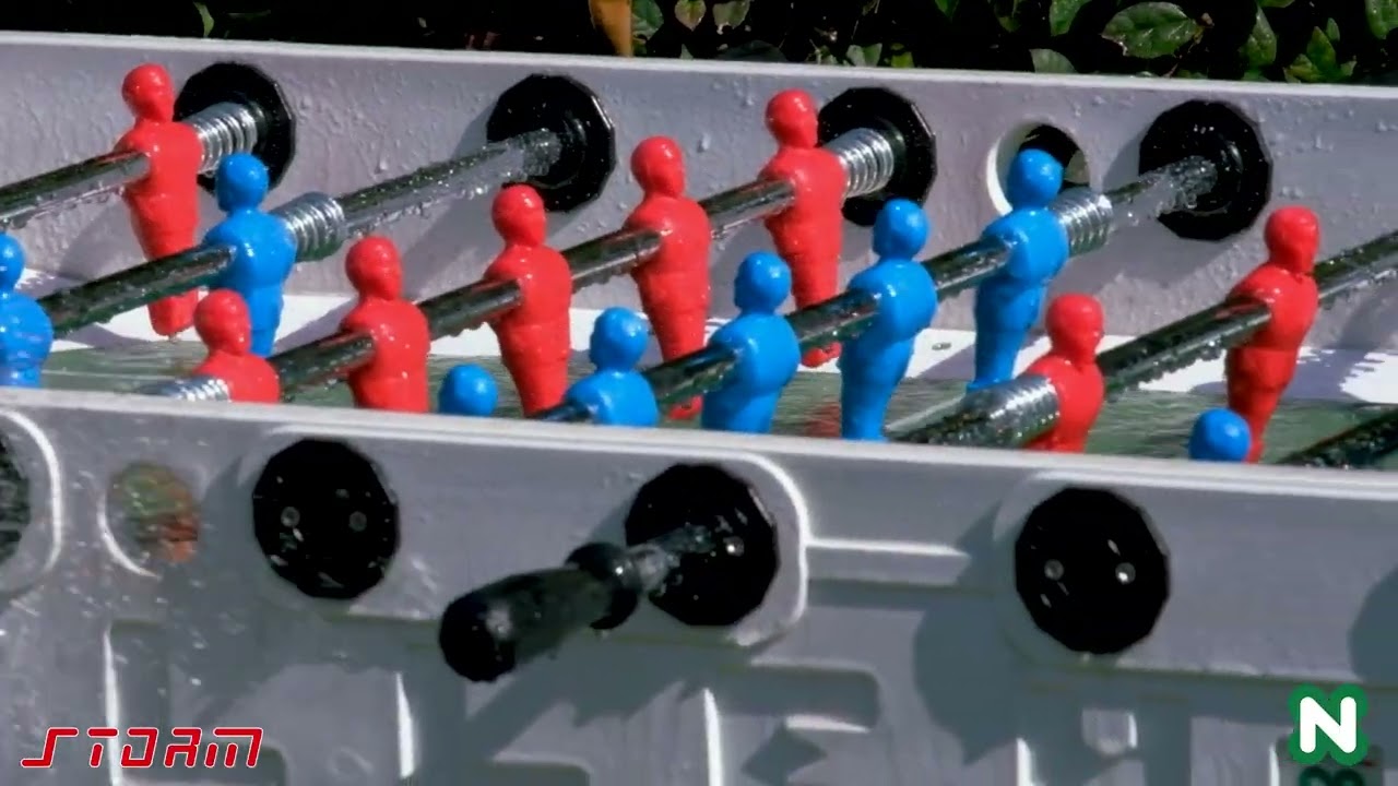 Restoring a Storm outdoor soccer table