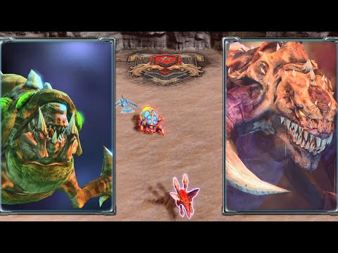 100 Banelings vs 300 Zerglings (MAXED) #warcraft #starcraft