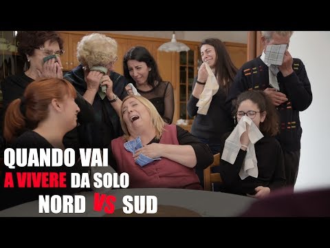 When you go to live alone - North vs. South