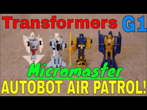 Transformers G1 Micromaster - Autobot Air Patrol - GotBot True Review NUMBER 522