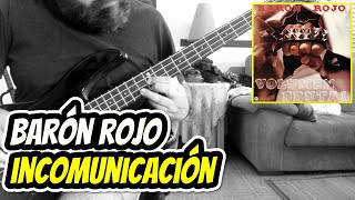 BARON ROJO - Incomunicación (bass cover) con subtítulos