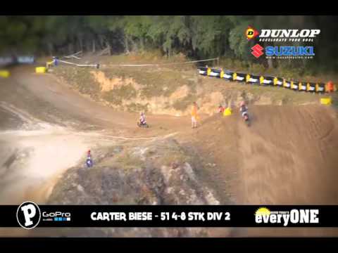 KTM 50 wins moto 1 at Mini O's, Carter Biese