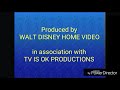 Disney Sing Along Songs Colors Of The Wind 1995 End Credits