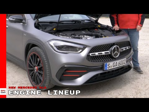 New Mercedes GLA Engine Lineup