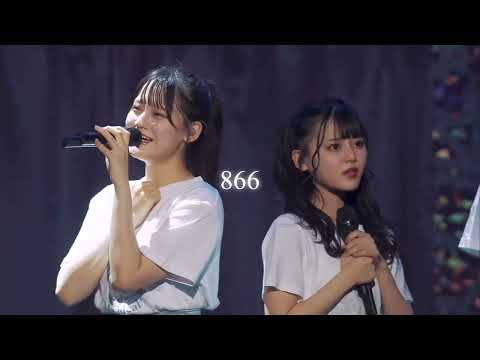 髙松瞳 & 齊藤なぎさ 866『こんなに僕は笑ってたかな こんなに僕は泣き虫だった?知らない自分 出てくるんだ みんなといると なぜか』