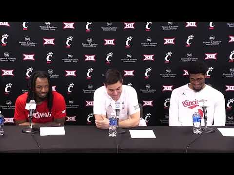 Cincinnati Men's Basketball | Day Day Thomas, Wes Miller, Sencire Harris Recap Win Over Iowa State