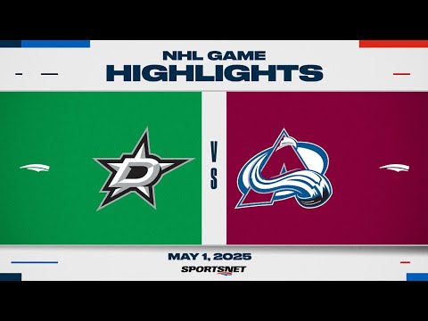 NHL Game 6 Highlights | Stars vs. Avalanche - May 1, 2025