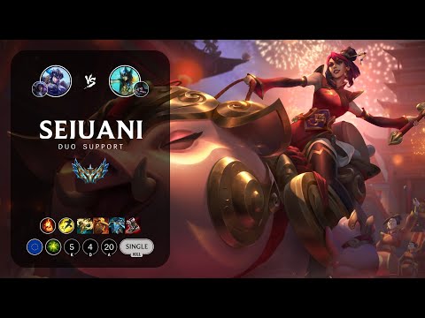 Sejuani Support vs Nami - EUW Challenger Patch 13.1