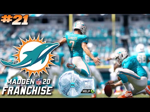Madden 20 Miami Dolphins Franchise Ep. 21 | Game Winning Field Goal Attempt!