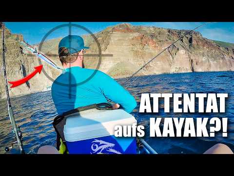 Kajak Attentat?: Fleischwunde statt Totschlag 🎣 Wurf verfehlt den Kopf nur um Zentimeter!💥