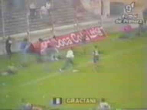 2do. Gol de Graciani a Instituto (Boca 3-Inst. 0 15-04-90)