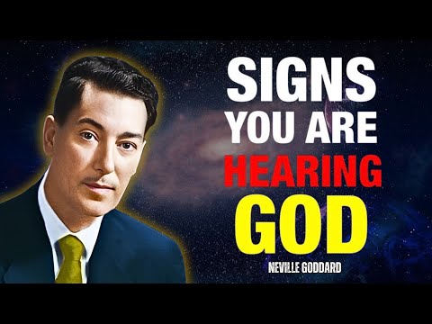 5 Signs God Is Talking To You - Are You Listening - Neville Goddard Motivation