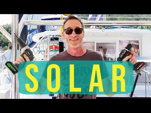 Sailing Bluefin Ep #11: Self sufficient living Australia - DIY marine solar systems - victron energy