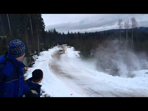 Andreas Mikkelsen Rally Sweden 2015  Torsby