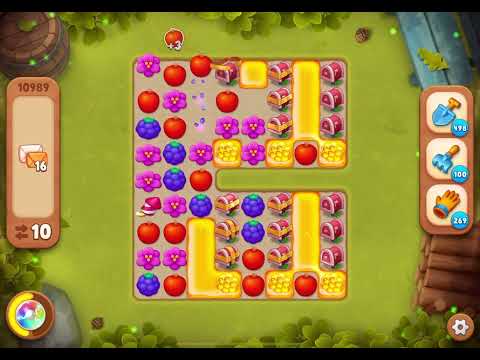 GardenScapes Level 10989 no boosters