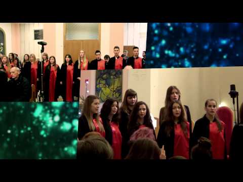 "M. Marulić" High School Mixed Choir - Resonet in laudibus (J. Gallus)