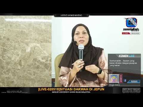 [LIVE-020519]Situasi Dakwah Di Jepun - Ustaz Ahmad Maeno