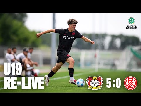 Re-LIVE: Bayer 04 Leverkusen U19 🆚 Rot-Weiß Essen U19 I DFB-Nachwuchsliga, Vorrunde Gruppe H