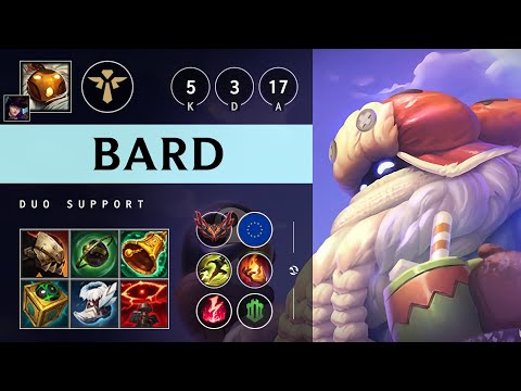 Bard Support vs Thresh - EUW Grandmaster Patch 25.16