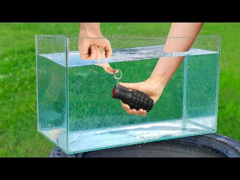 Experiment: Firecracker Under Water