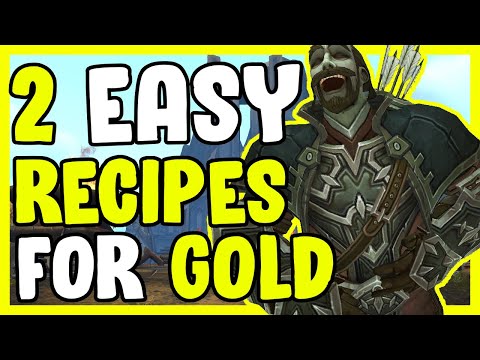 2 Recipes For Easy Gold In WoW BFA - Gold Farming, Gold Making Guide
