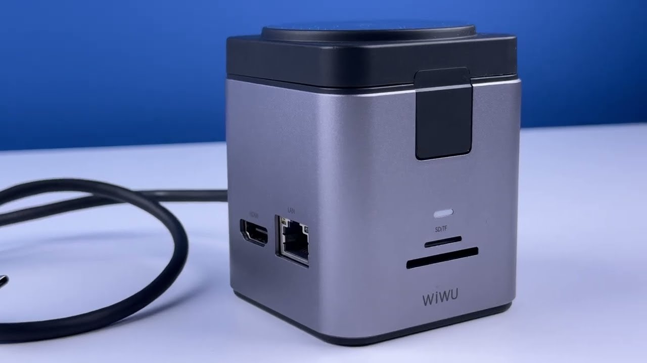 Уценка БЗУ + HUB WIWU Wi-W025 Cube 9in1 USB-C