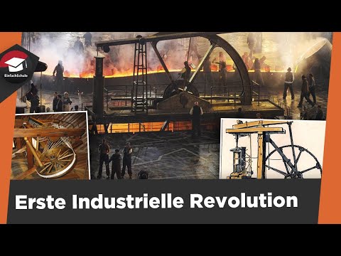 The First Industrial Revolution in England simply explained - causes, inventions and consequences...