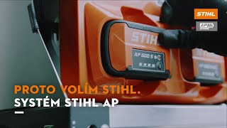 Set akumulátoru AR 3000 L s adaptérem AP a připojovacím kabelem STIHL (48712000009)