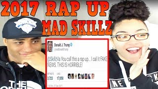 Mad Skillz - 2017 Rap Up REACTION
